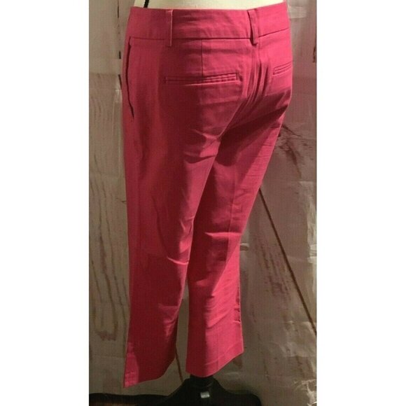 Dalia Womens Capri Pants Size 4 Pink - Picture 5 of 11
